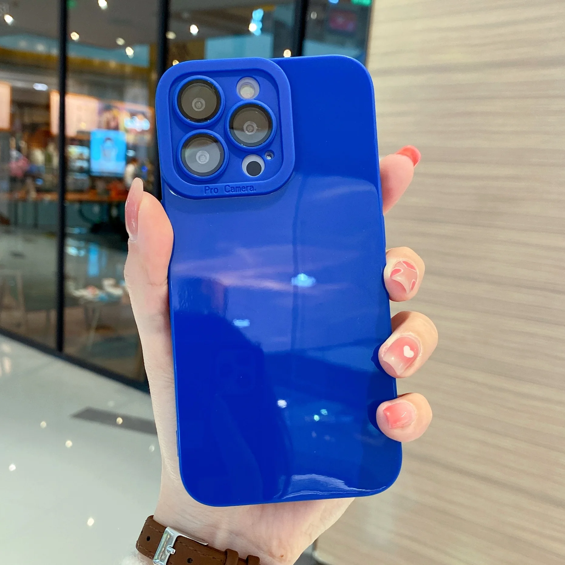 2022 new trend mobile phone case solid color soft shell all-inclusive protective cover for iphone case