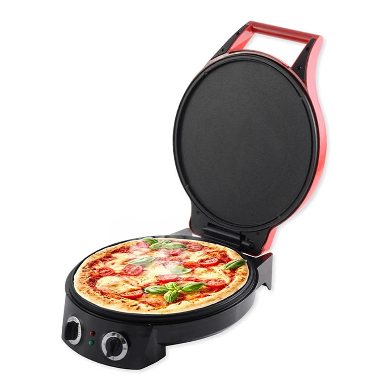 ENZO kitchen non-stick pancake crepe maker best quality baking sheet multi-functional round electric conveyor pizza pan oven