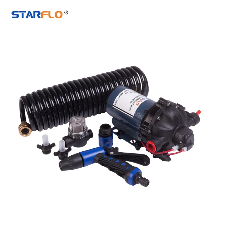  Starflo FL-35S 20LPM 70PSI 12 вольт мини электрический водяной насос высокого давления для мойки