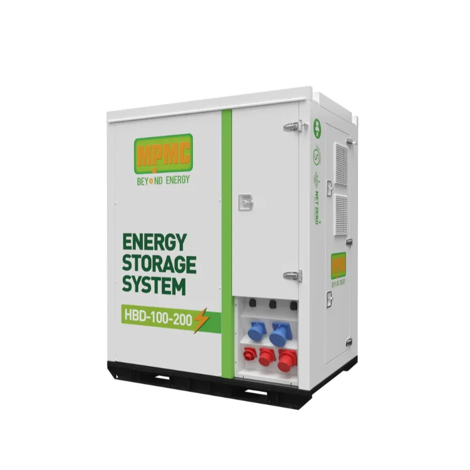 MPMC 100KW 200KWh Hybrid Solar System Commercial Battery Energy Storage System For Industrial Using