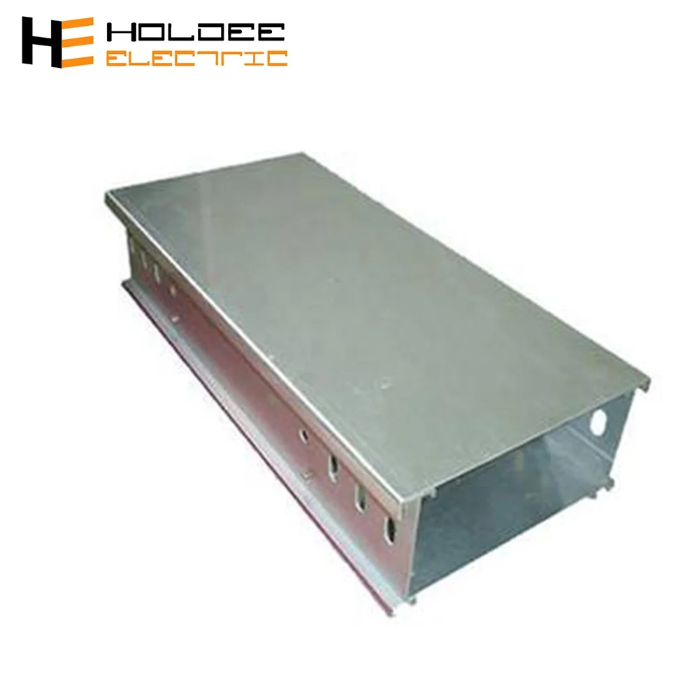 Hongyi cable tray 400 bracket manufacturer for powder coated cable tray wall mount cable trunking aluminum size