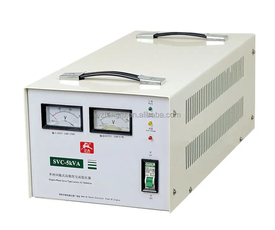 High Quality Shenlu SVC-5500va Voltage Regulator/Stabilizer