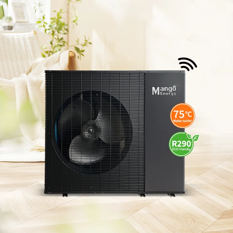 OEM A+++ R290 DC Full Inverter Heat Pump Monoblock Air to Water Smart Heat Pump