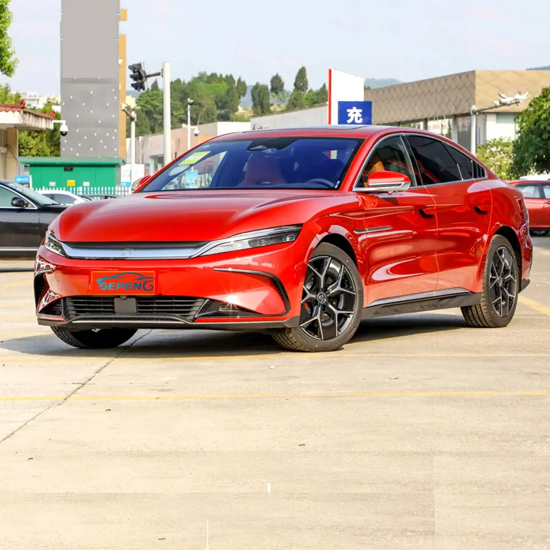 BYD HanEV лимузины электромобили спортивный седан высокая скорость 605 км роскошный суперкар с самым безопасным аккумулятором
