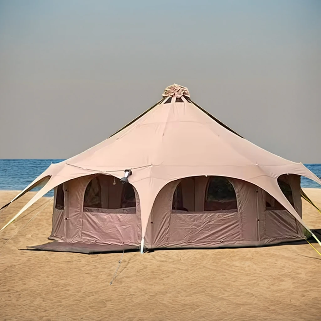 4 Season Waterproof Canvas and Oxford Fabric Circus Style Yurt Tent Big Top for Outdoor Camping on Sale