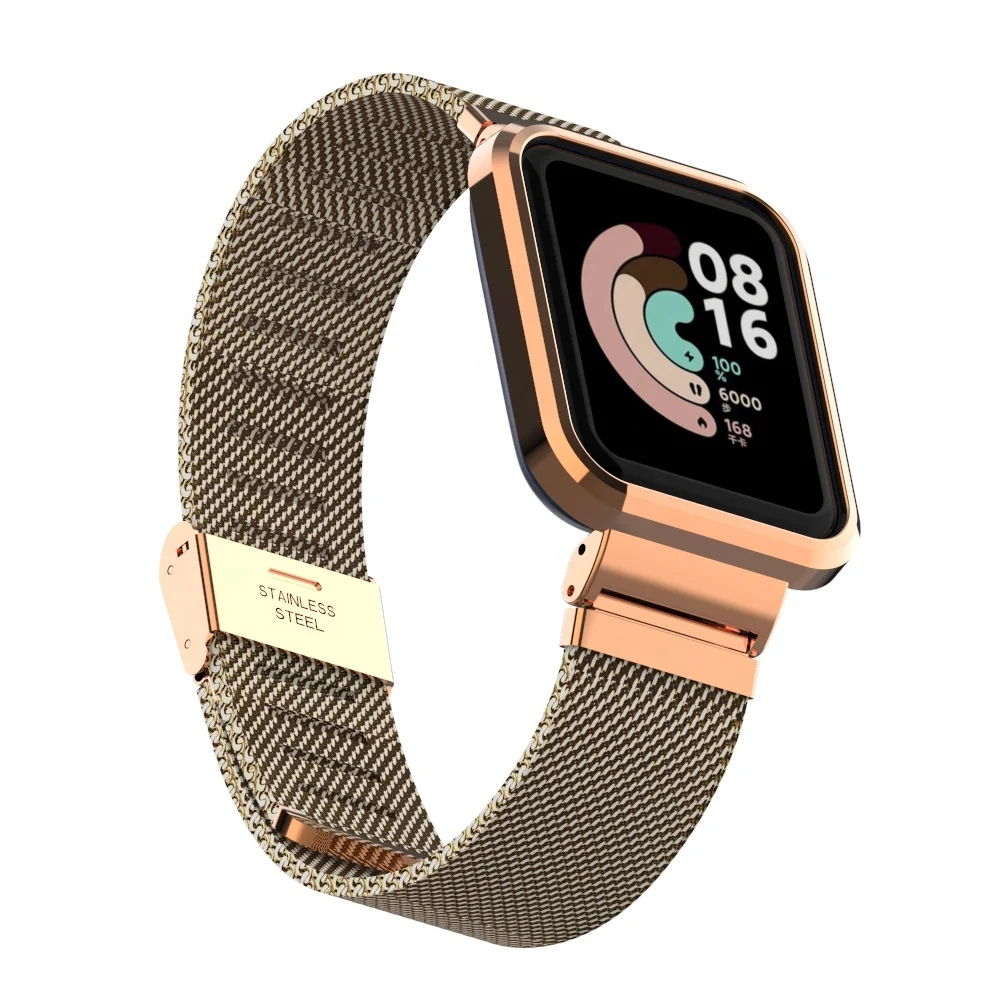Сменный металлический ремешок «Миланская петля» для Xiaomi Mi Watch Lite