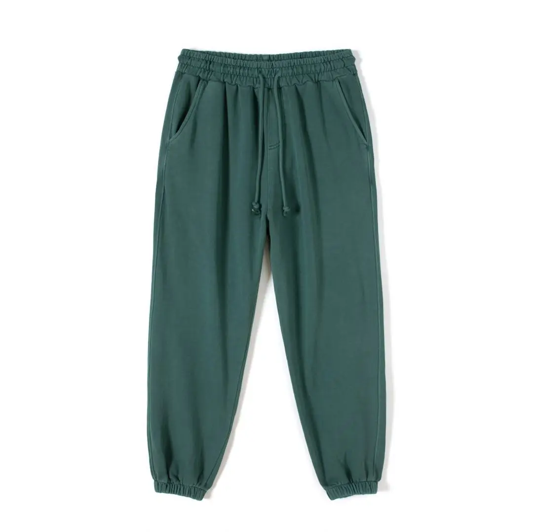 2022 New style mens casual cotton washed streetwear sweatpants acid wash hip hop vintage jogger pants wholesale