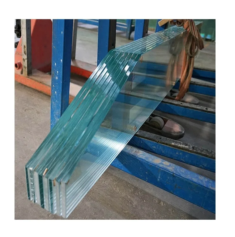 CE AS/NZS certification Office Partition 12mm curtain wall tempered low iron glass