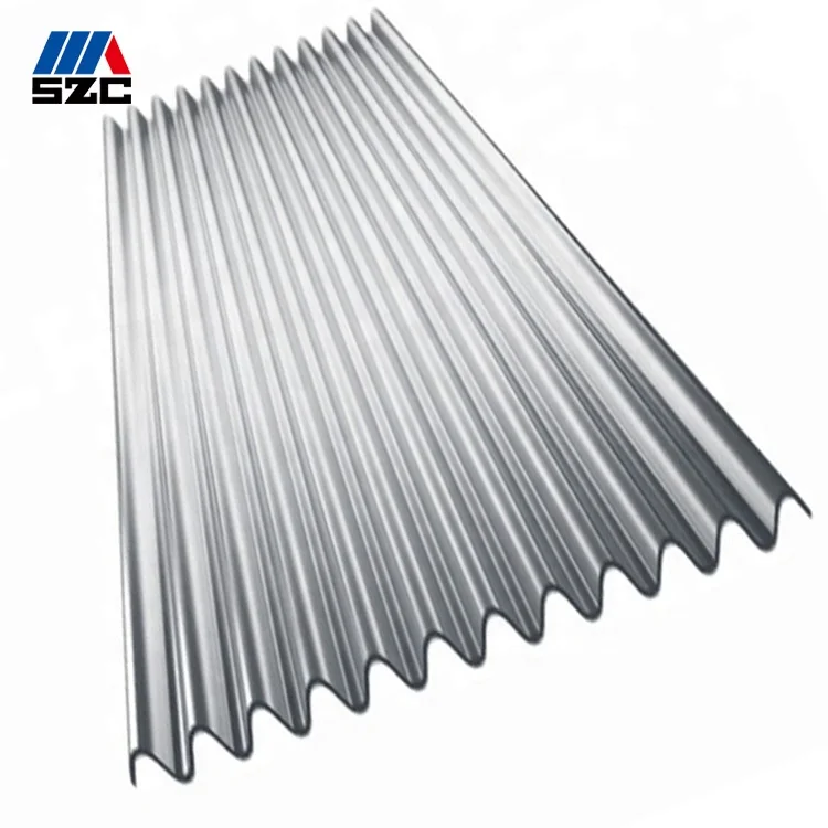 Steel Material wholesale Corrugated Steel Roofing Sheet ppgi galvalume plate