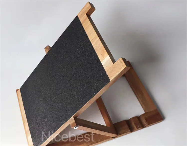 Pet dog cat paw scratch nail wood wooden bamboo pad scratching post board