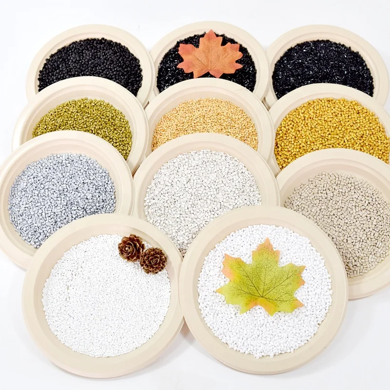 Plastic pp pe colorful Pearlescent metallic Masterbatch