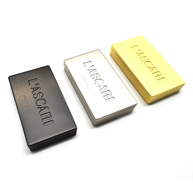 magnetic refill empty solid matte black color parfum elegant grace