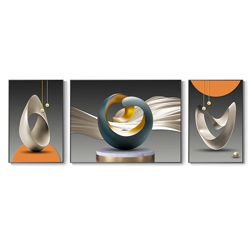 Живопись, современное искусство, современная алюминиевая рамка, холст, Хрустальная настенная живопись, Хрустальная фарфоровая декоративная живопись