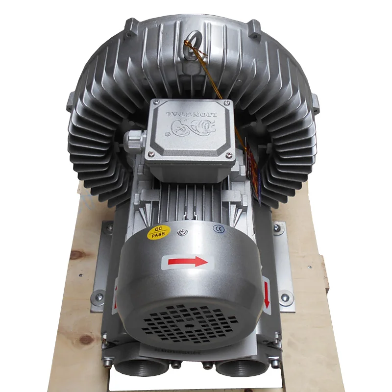 High Quality 0.85/0.95kw High Pressure Biofloc Industrial Air Ring Blower for Pool