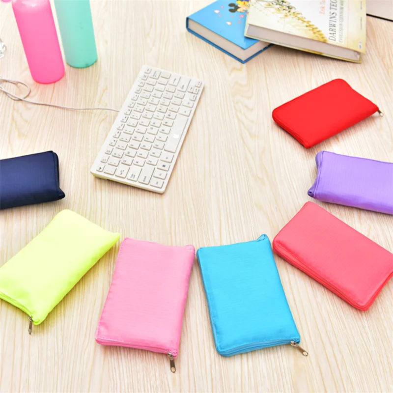 Экологичная женская сумка для покупок большой емкости 210D ripstop Проверенная, Женская многоразовая Складная рекламная ручная сумка