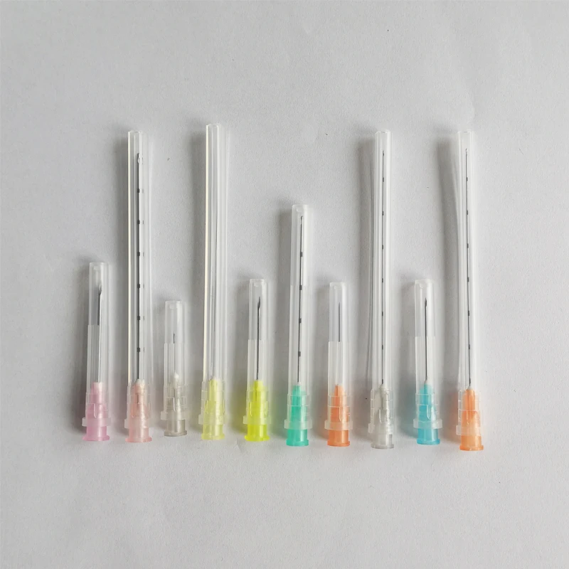 
21G 50MM Sterilized HA Injection Disposable Micro Cannula 21G for Derma Filler 