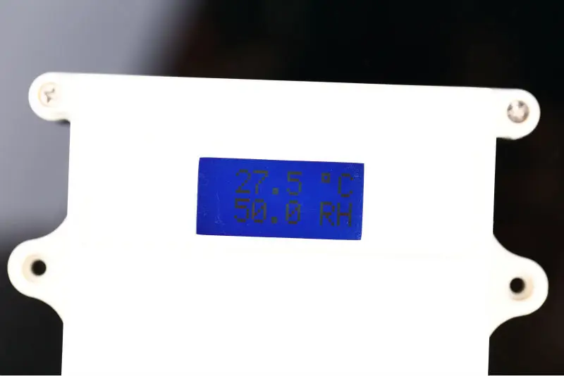 Digital Temperature Humidity Sensor Modbus For Greenhouse With 1CH Relay Support TCP/IP Protocol