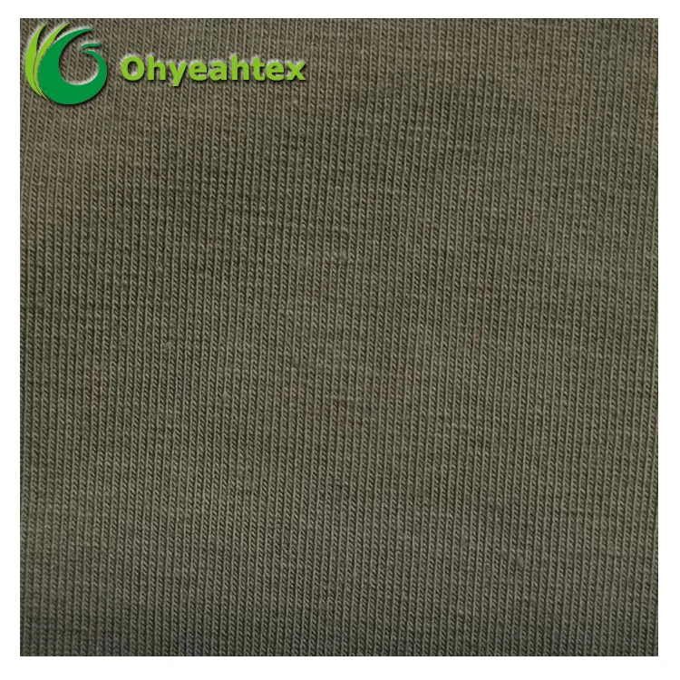 Popular Warehouse Stock Cotton Jerasey 95% Cotton 5% Spandex Knitted Fabric For Clothes