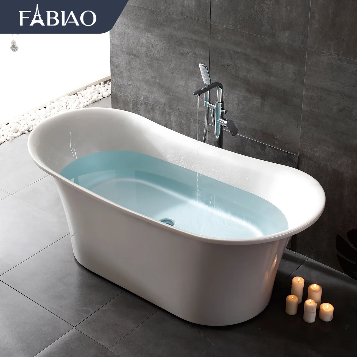Custom tinas free stand acryl bathtub  alone tub with solid surface rocky balboa soak deep corner bathtub  island