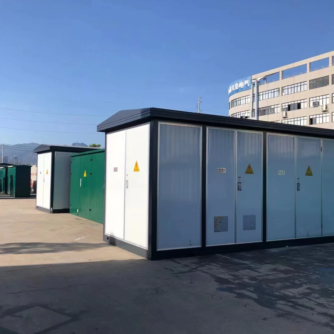 11KV 33KV Outdoor box type substation YB-630~3150KVA Intelligent Pre-installed Substation complete transformer substation