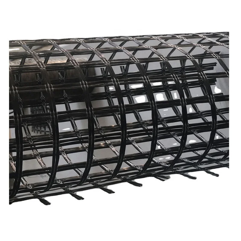 Hot Selling High Tensile Basalt Fiber Mesh Geogrid Coated Bitumen For Road Pavement