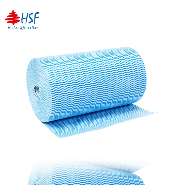 Экологичная супер абсорбент биоразлагаемая цветная сетка Нетканая ткань спанлейс