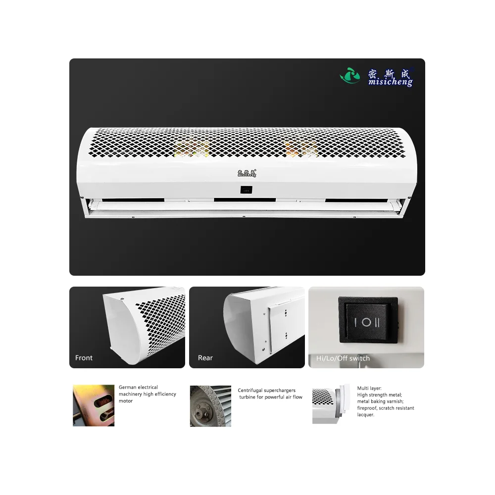 Industrial Remote Control Centrifugal Air Curtain Over Door for Cold Storage, Clean Room, Factory, FM-45