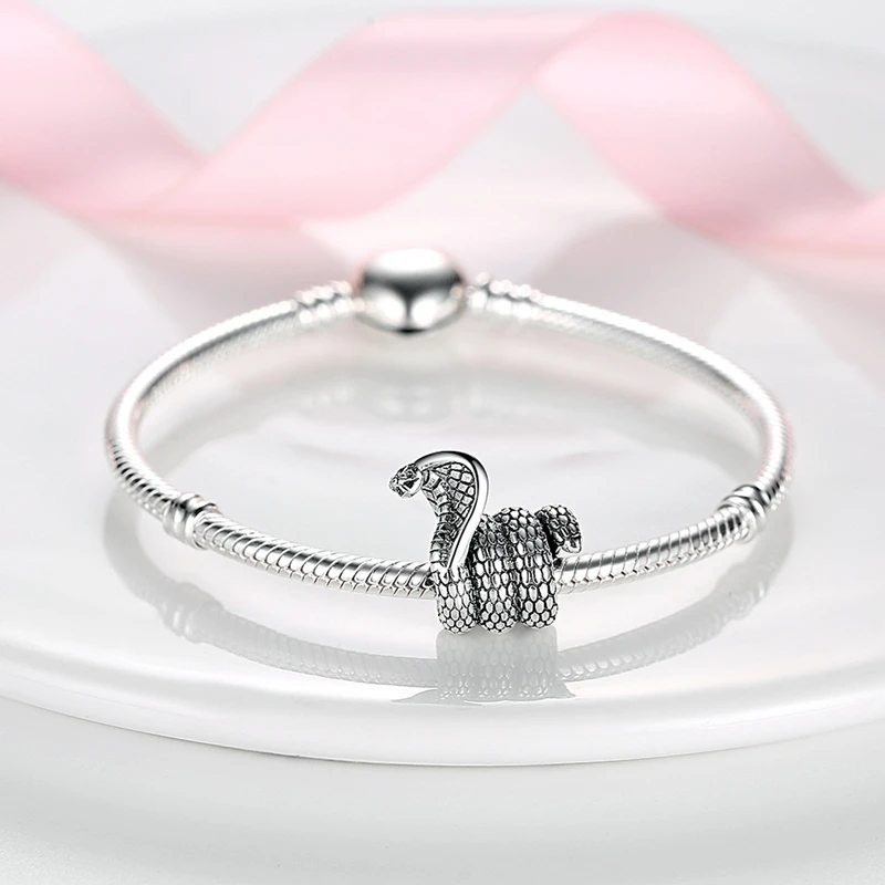 Бижутерия с серебряным покрытием, милая цепочка в виде совы, змеи, браслет для женщин, модные брендовые браслеты для изготовления ювелирных изделий