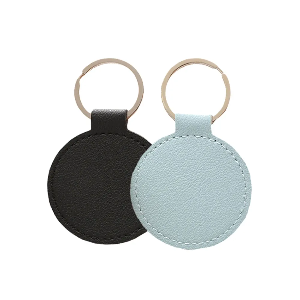 Wholesale Personalized Custom Round Shaped Keychain Metal Logo Key Chain Blank Key Ring Custom Keychain