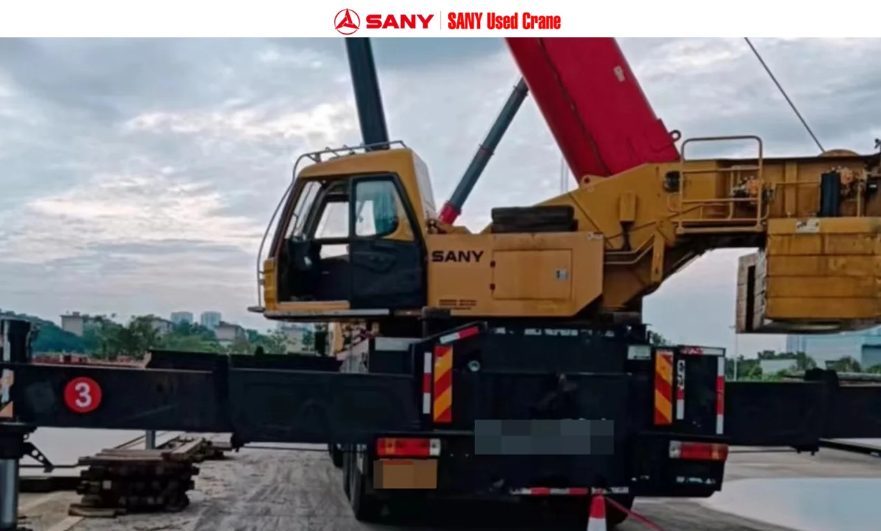 SANY Officially Certified Used 80t Truck Crane STC800T6 Model No. 00562