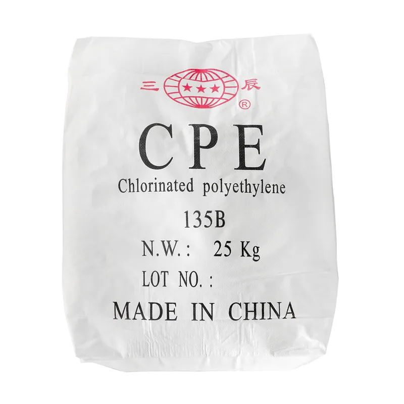 Chlorinated Polyethylene B-hope-cpe-135b Has Good Folding Resistance And Flame Retardancy