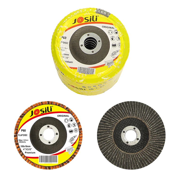 josili calcined oxide flap disc 100 mini flap disc abrasive wheel flap Of Low Price