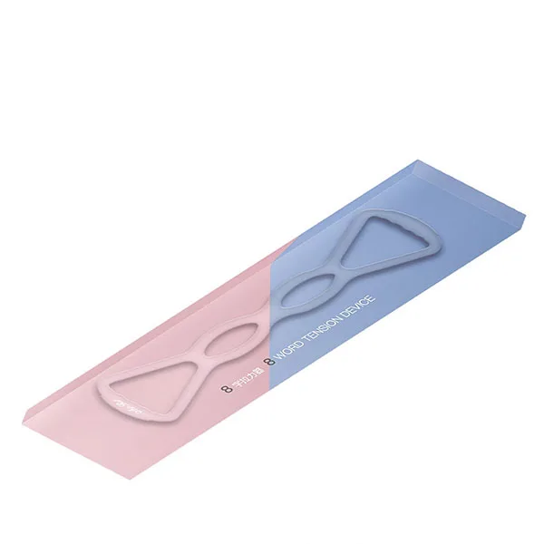 
Customized Logo 8 Shape Yoga Latex Rally Strap Stretch Band for Sports Exercise Chest Expander Fitness Gym Elastic Equipment 