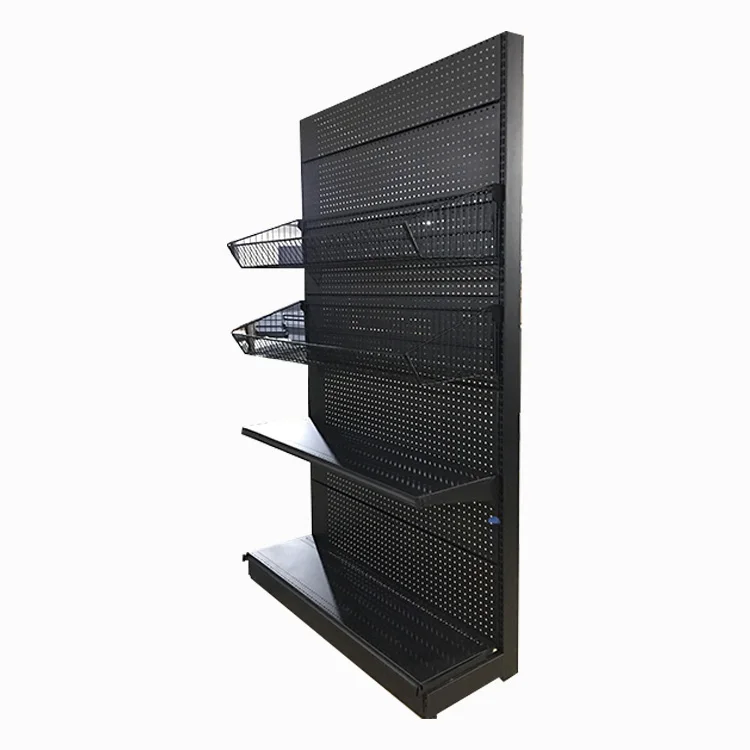 Adjustable Heavy Duty Shelf Retail Store Shelving Gondola Display Metal Rack