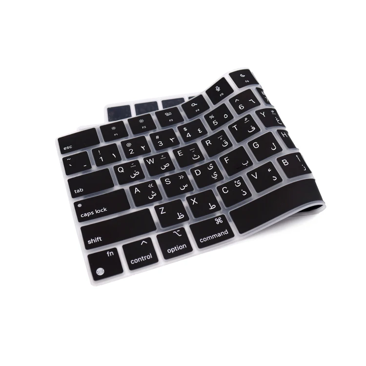 Чехол с арабской клавиатурой для нового MacBook Pro 14 дюймов 2021 M1 A2442/ 16