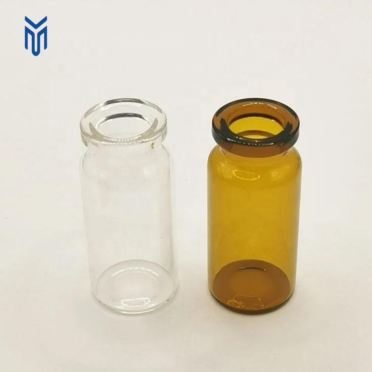 Hot sale 10ml clear Amber Penicillin Pharmaceutical Ampoule Bottle Glass Vials Bottle For Injection