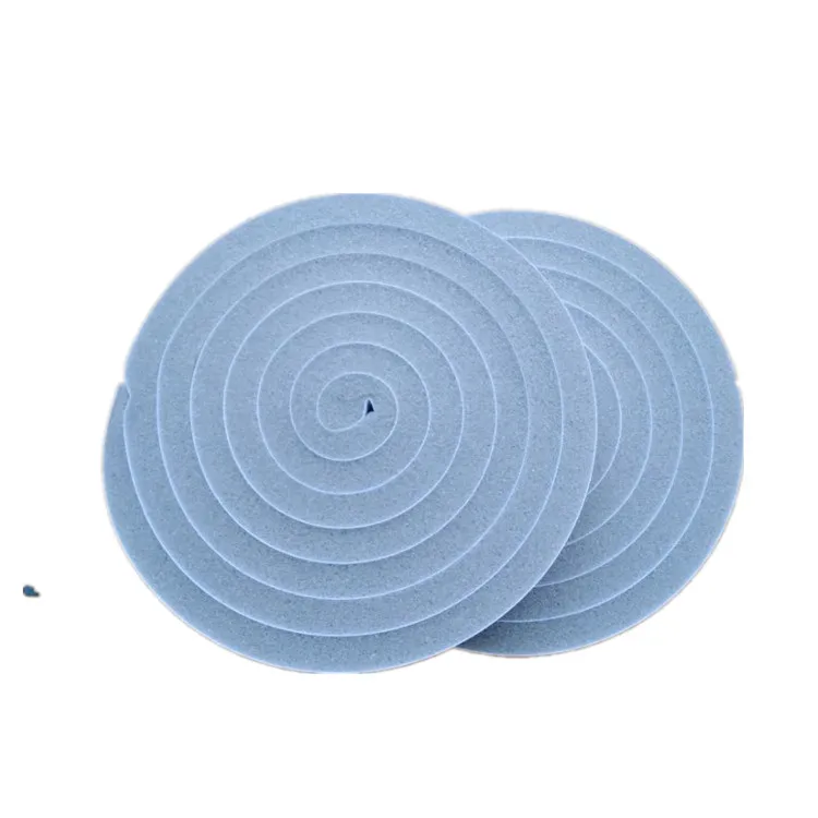 Open cell Round roll Reduce noise Self adhesive PU Foam sealing Strip for door and windows seal