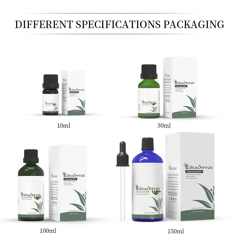 
RONIKI High Quality Natural Essential Eucalyptus Oil 100ml Anti-aging Skin Wholesale Oil Prices 