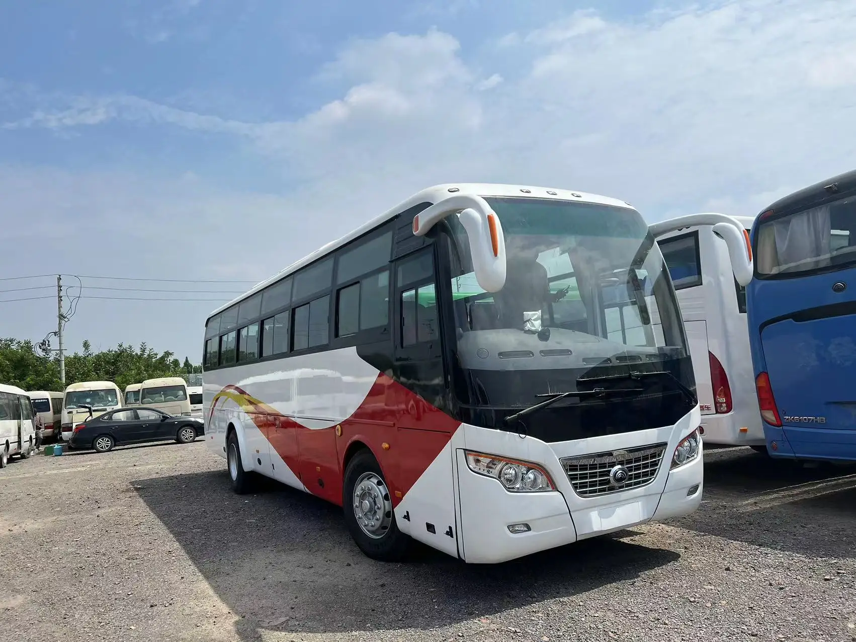 High quality coach bus diesel youtong bus rhd second hand bus for africa