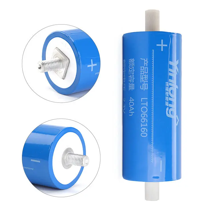 Yinlong LTO 25AH 30AH 35AH 40AH 50AH 10C 3.2V Cell LTO66160K Grade A Lithium Titanate deep cycle Batteries Lithium 66160 cell