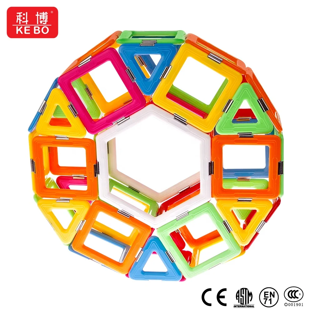 KEBO Magnetic building blocks/educational toys for kids creative&imaginative stem related