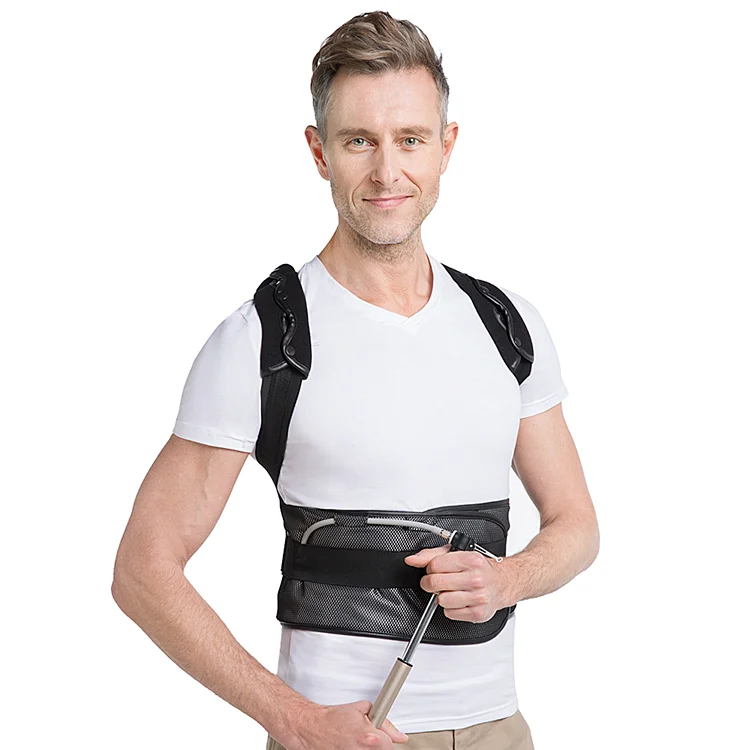 back brace lumbar support back support posture with pump corrector Slimming Belt Waist Trainer