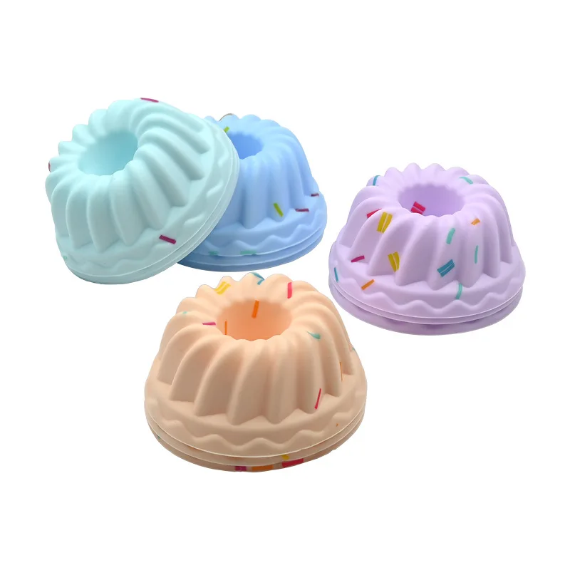 BNonstick Reusable Mafen Cup Silicone Cake Molds Cupcake Molds Baking Muffin Cups