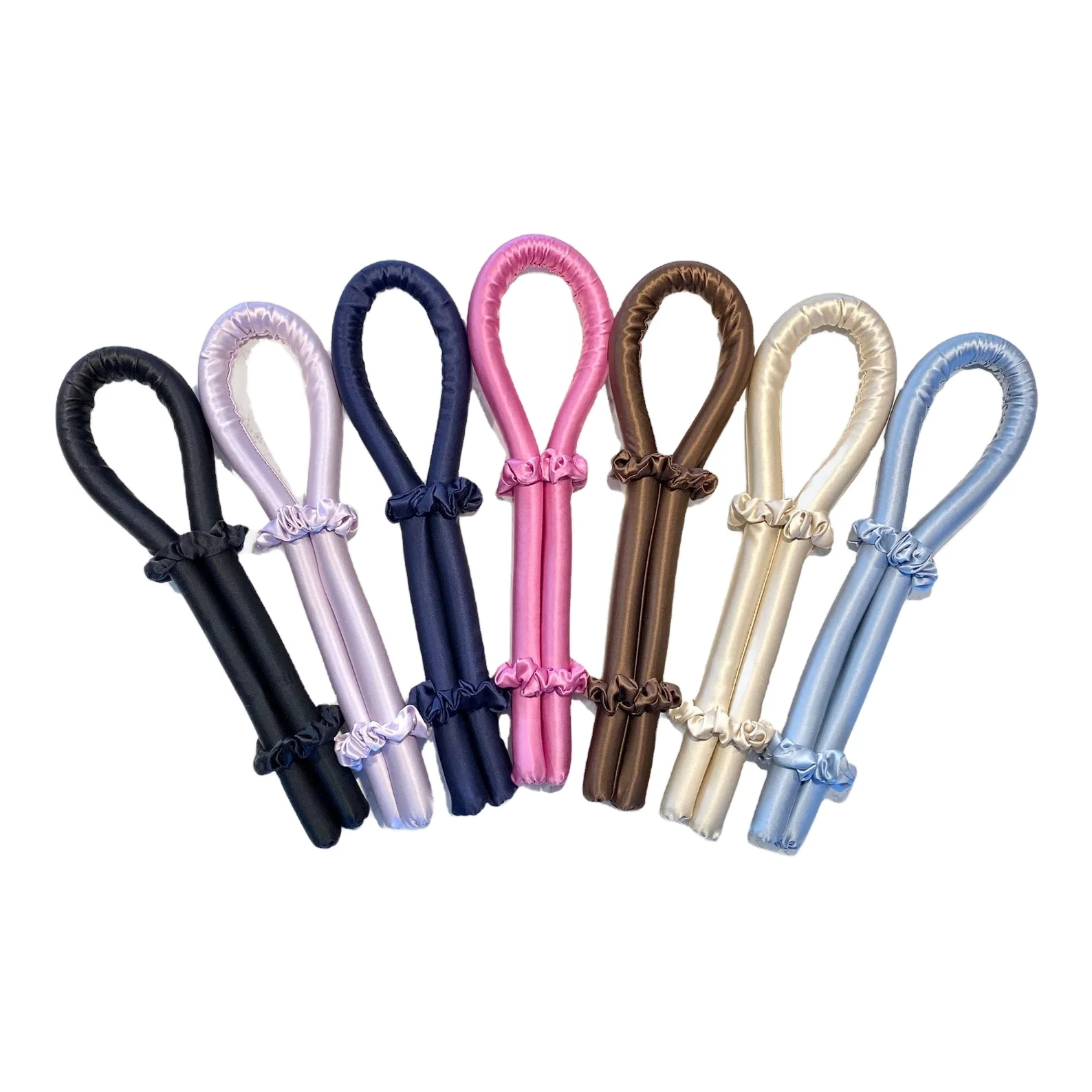 Amazon Hot Sale Top Material Temperament Good Effect Useful Hair Rope For Wholesale Heatless Curling Rollers