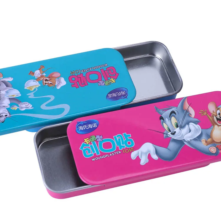 Customize Metal child proof Tin Case CR Metal Tin Can Child Resistant tobacco Tin Box Packaging