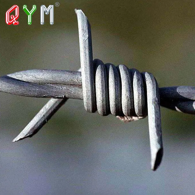 Забор из колючей проволоки с ПВХ