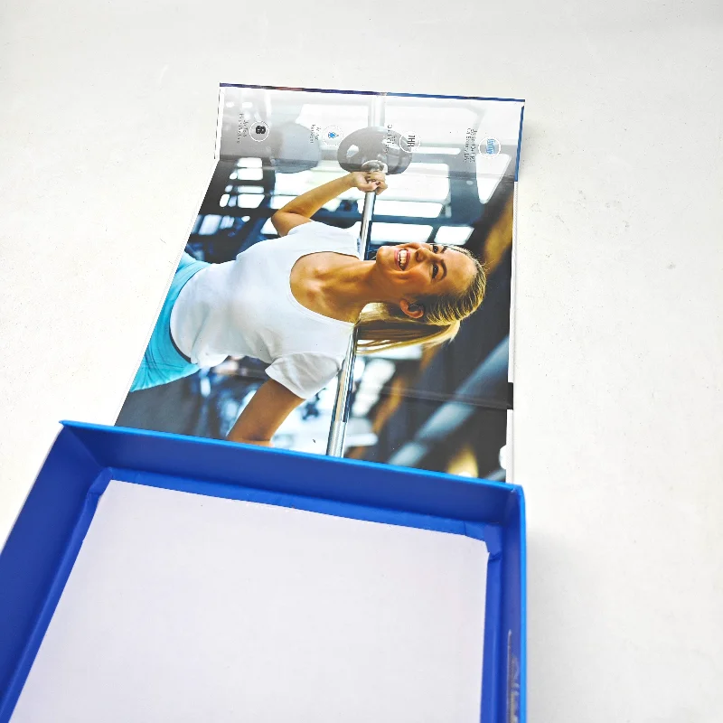 Custom Logo 4 CMYK Flip Cover Box Earphone Packaging Box with Magnet