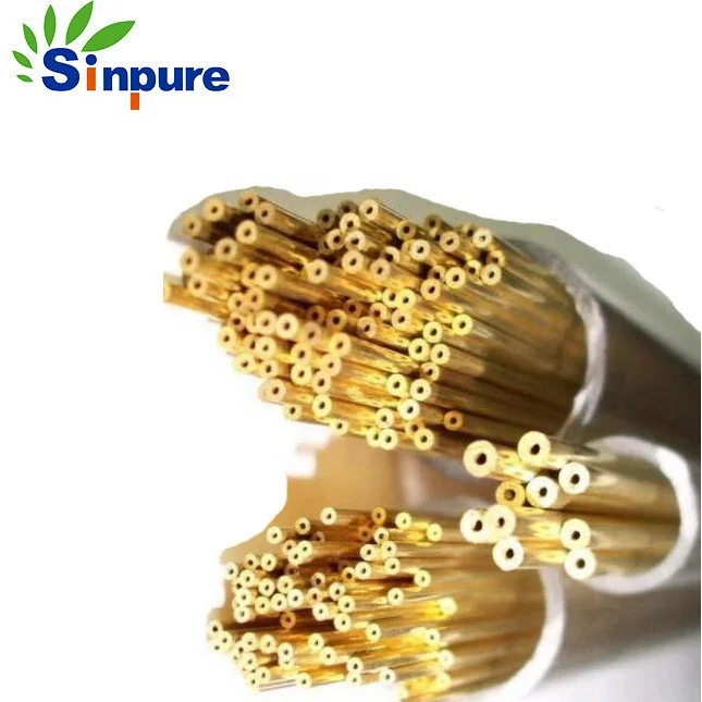 Custom 0.25-30mm Brass Tube Brass Electrode Tubes Brass Capillary Tube