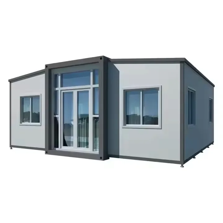 Flat Pack shipping Container green House Prefabricated Container House Villas prefab tiny homes ready to ship with 3 Bedroom