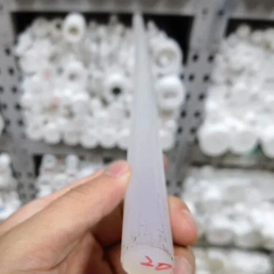 YOUYIZUO 0.75 Inches Pctfe Ptfe Rod Hot Sale Pctfe Bar Large Compressive Strength Pctfe Fluorocarbon Rod